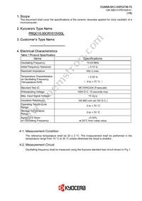 PRQC10.00CR1010V00L Datasheet Page 2