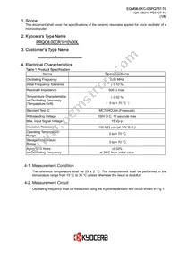 PRQC8.00CR1010V00L Datasheet Page 2