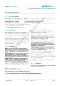 PRTR5V0U2D Datasheet Page 12