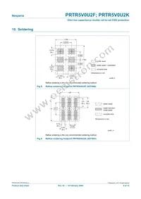 PRTR5V0U2K Datasheet Page 9