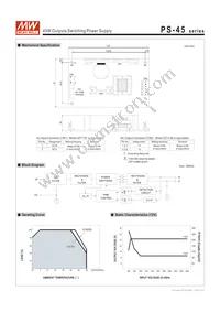 PS-45-7.5 Datasheet Page 2