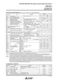 PS11011 Datasheet Page 4