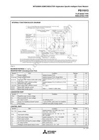PS11013 Datasheet Page 2