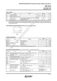 PS11013 Datasheet Page 3