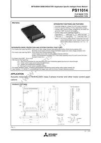 PS11014 Datasheet Cover
