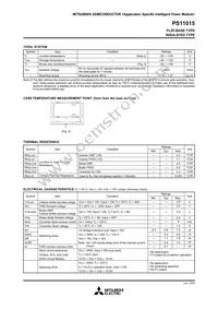 PS11015 Datasheet Page 3