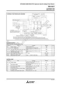 PS11017 Datasheet Page 2
