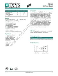 PS1201 Datasheet Cover