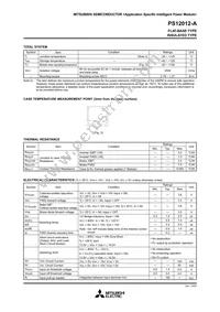 PS12012-A Datasheet Page 3