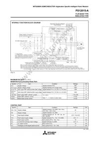 PS12015-A Datasheet Page 2