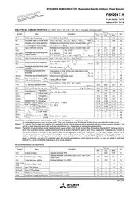 PS12017-A Datasheet Page 4
