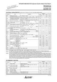 PS12018-A Datasheet Page 4
