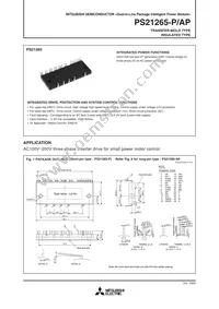 PS21265-AP Datasheet Cover