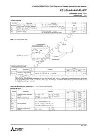 PS21961-4 Datasheet Page 5