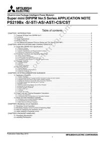 PS219B3-AS Datasheet Cover