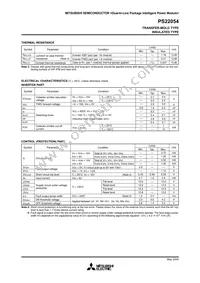 PS22054 Datasheet Page 4