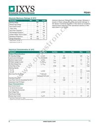 PS2401 Datasheet Page 2