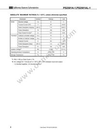PS2501AL-1-F3-K-A Datasheet Page 4