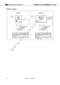 PS2501L-2-E4-A Datasheet Page 4