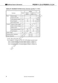 PS2501L-2-E4-A Datasheet Page 6