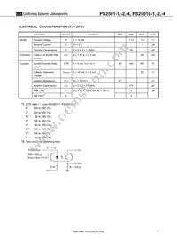PS2501L-2-E4-A Datasheet Page 7