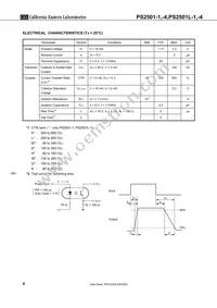 PS2501L-4-E3-A Datasheet Page 6