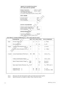 PS2502-4X Datasheet Page 2