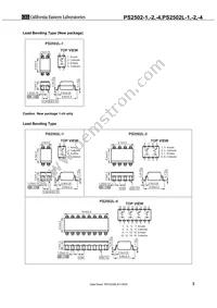 PS2502L-2-E3-A Datasheet Page 3