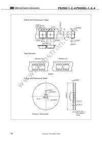 PS2502L-2-E3-A Datasheet Page 12