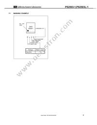 PS2503L-1-F3-A Datasheet Page 3