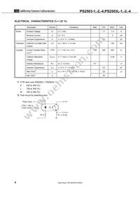 PS2503L-4-A Datasheet Page 6