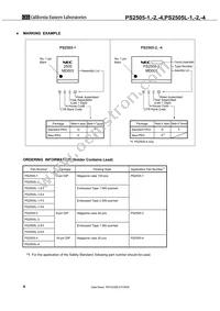 PS2505L-2-E3-A Datasheet Page 4