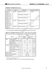 PS2505L-2-E3-A Datasheet Page 5