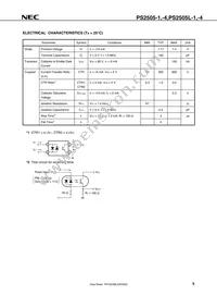 PS2505L-4-A Datasheet Page 5