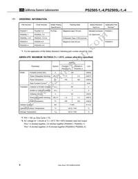 PS2505L-4-E3-A Datasheet Page 4