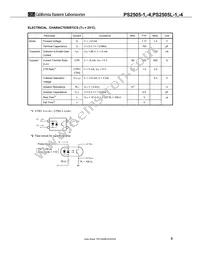 PS2505L-4-E3-A Datasheet Page 5