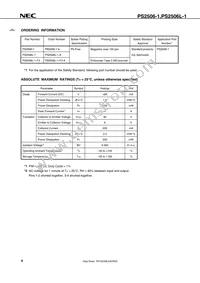 PS2506L-1-A Datasheet Page 6