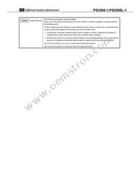 PS2506L-4-A Datasheet Page 12
