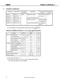 PS2513L-1-A Datasheet Page 4