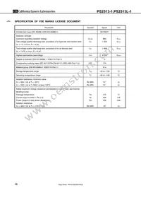 PS2513L-1-E3-A Datasheet Page 12