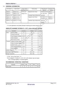 PS2514L-1Y-F3-A Datasheet Page 4