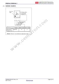PS2514L-1Y-V-F3-A Datasheet Page 3