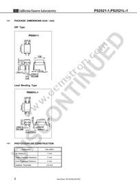PS2521L-1-F3-A Datasheet Page 2