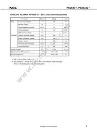 PS2533-1-V-A Datasheet Page 5