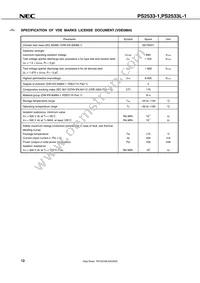 PS2533-1-V-A Datasheet Page 12