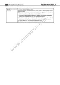 PS2533L-1-F3-A Datasheet Page 13