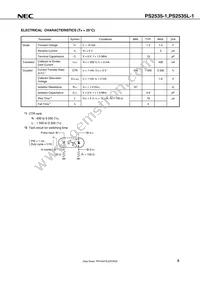PS2535L-1-A Datasheet Page 5