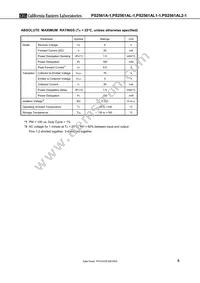 PS2561AL2-1-F3-A Datasheet Page 5