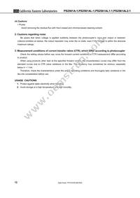 PS2561AL2-1-F3-A Datasheet Page 12