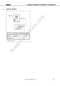 PS2561BL2-1-A Datasheet Page 5